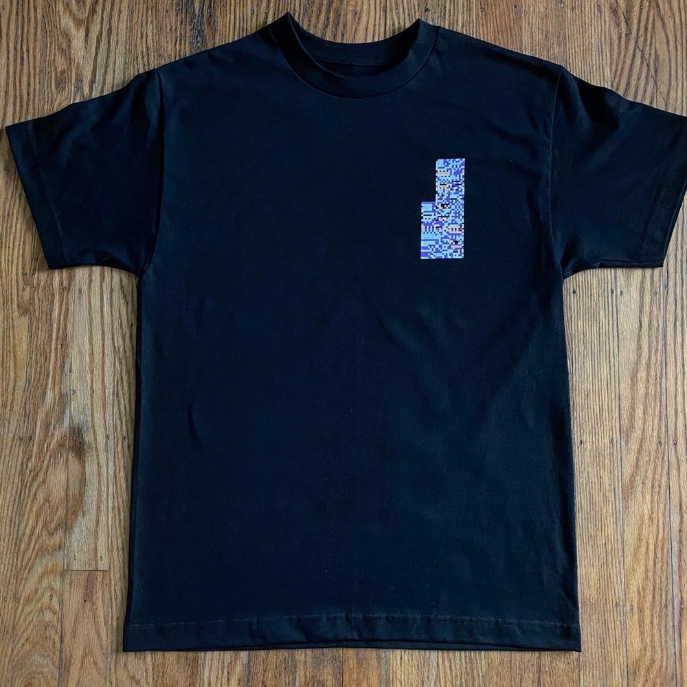 NEW POKEMON MISSINGNO BLACK SHIRT TEE VINTAGE NINTENDO GAMEBOY 90S 8BIT